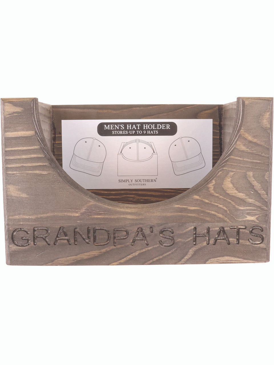 SIMPLY SOUTHERN MENS HAT BOX