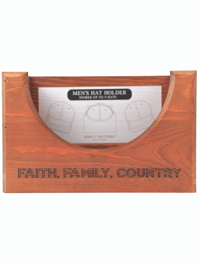 SIMPLY SOUTHERN MENS HAT BOX