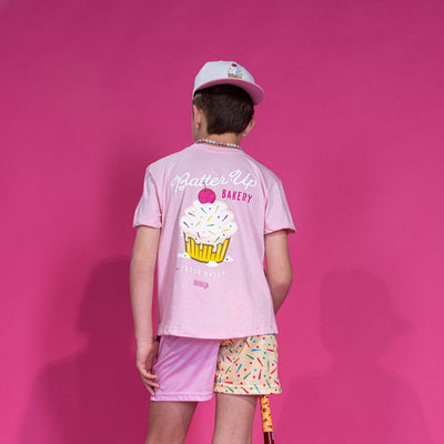Batter Up Bakery Confetti Cupcake Youth T-Shirt