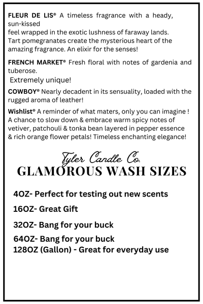 GLAMOROUS WASH