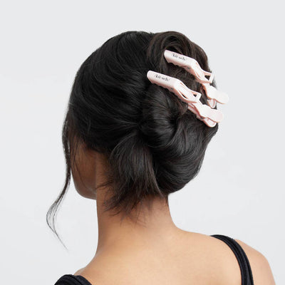 No Slip Crocodile Clip 3pc - Blush