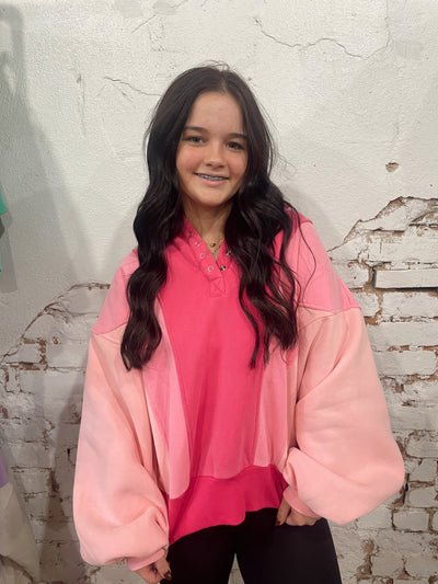 EMMA OVERSIZED COLORBLOCK SWEATSHIRT