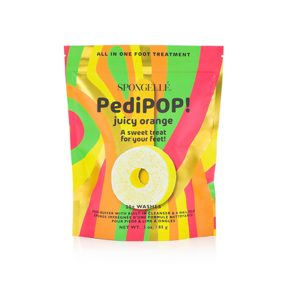 Juicy Orange PediPop - Pedi Buffer & Nail File