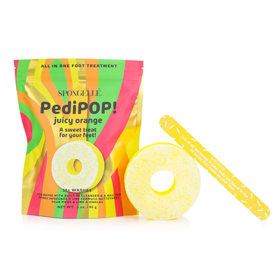 Juicy Orange PediPop - Pedi Buffer & Nail File