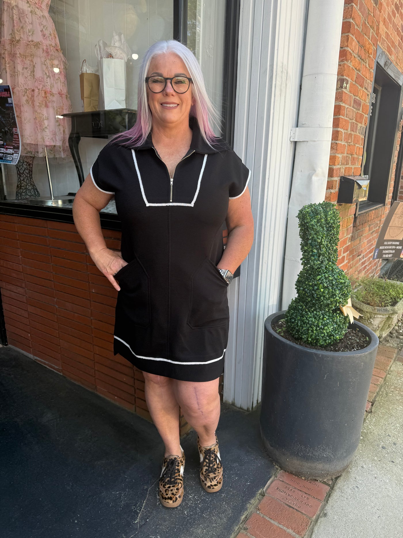 OFF TO THE RACES DRESS
