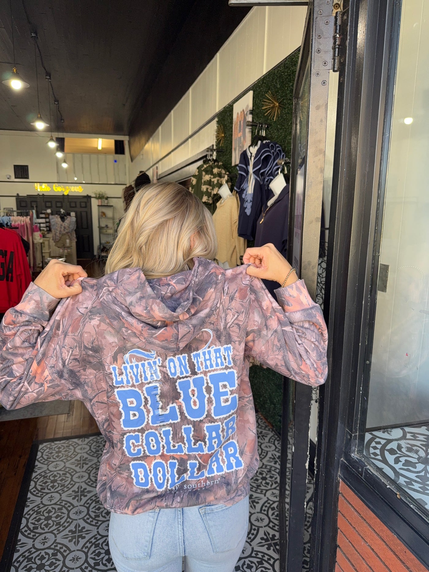 BLUE COLLAR DOLLAR HOODIE