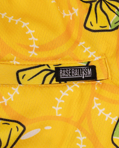 Doubles and Bubbles Diamond Air Youth Mesh Shorts - Banana