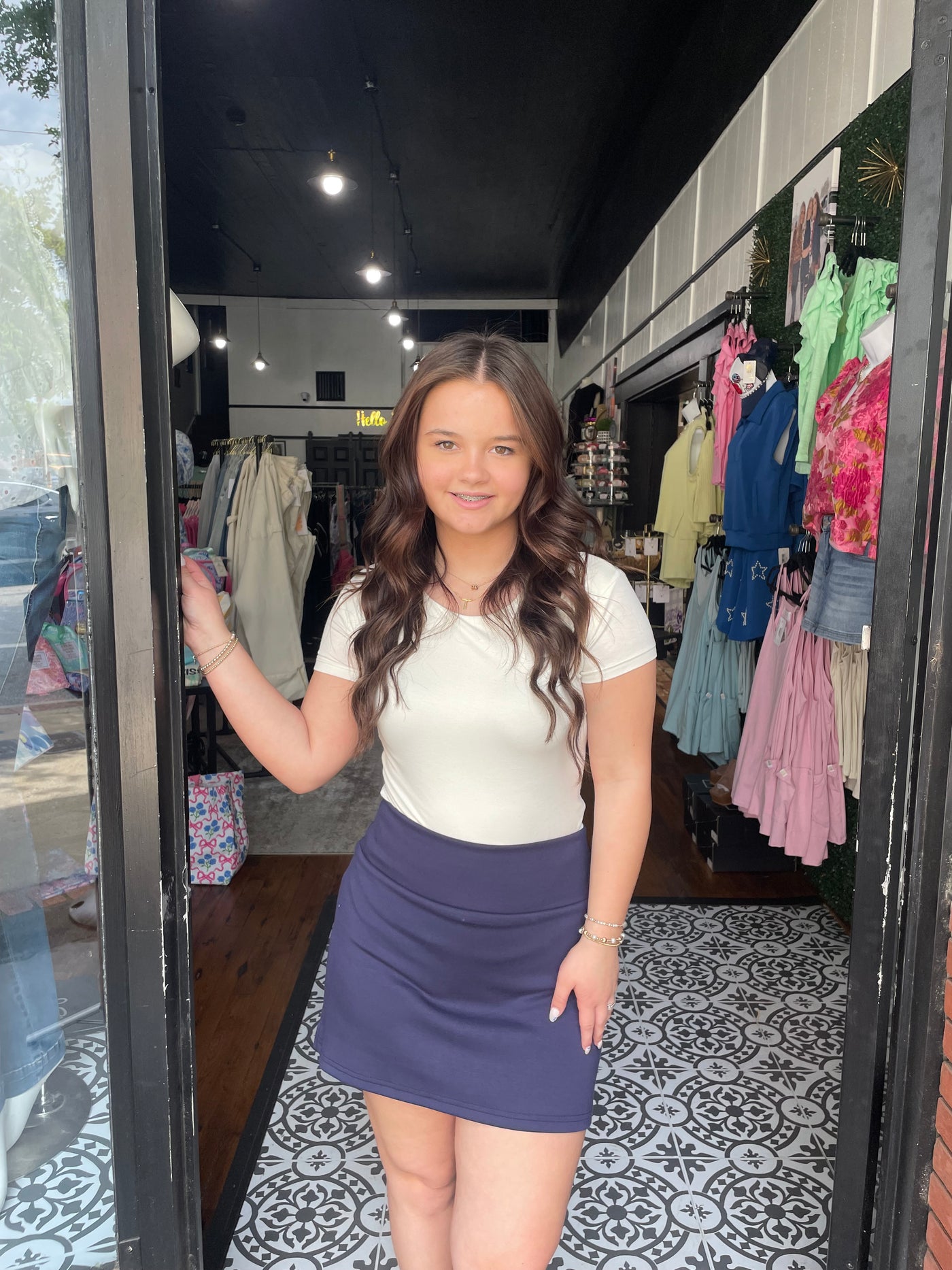 P.CILL BUTTER MODAL SKORT