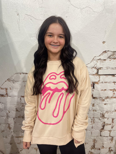 ROLLING STONES OVERSIZED SWEATSHIRT