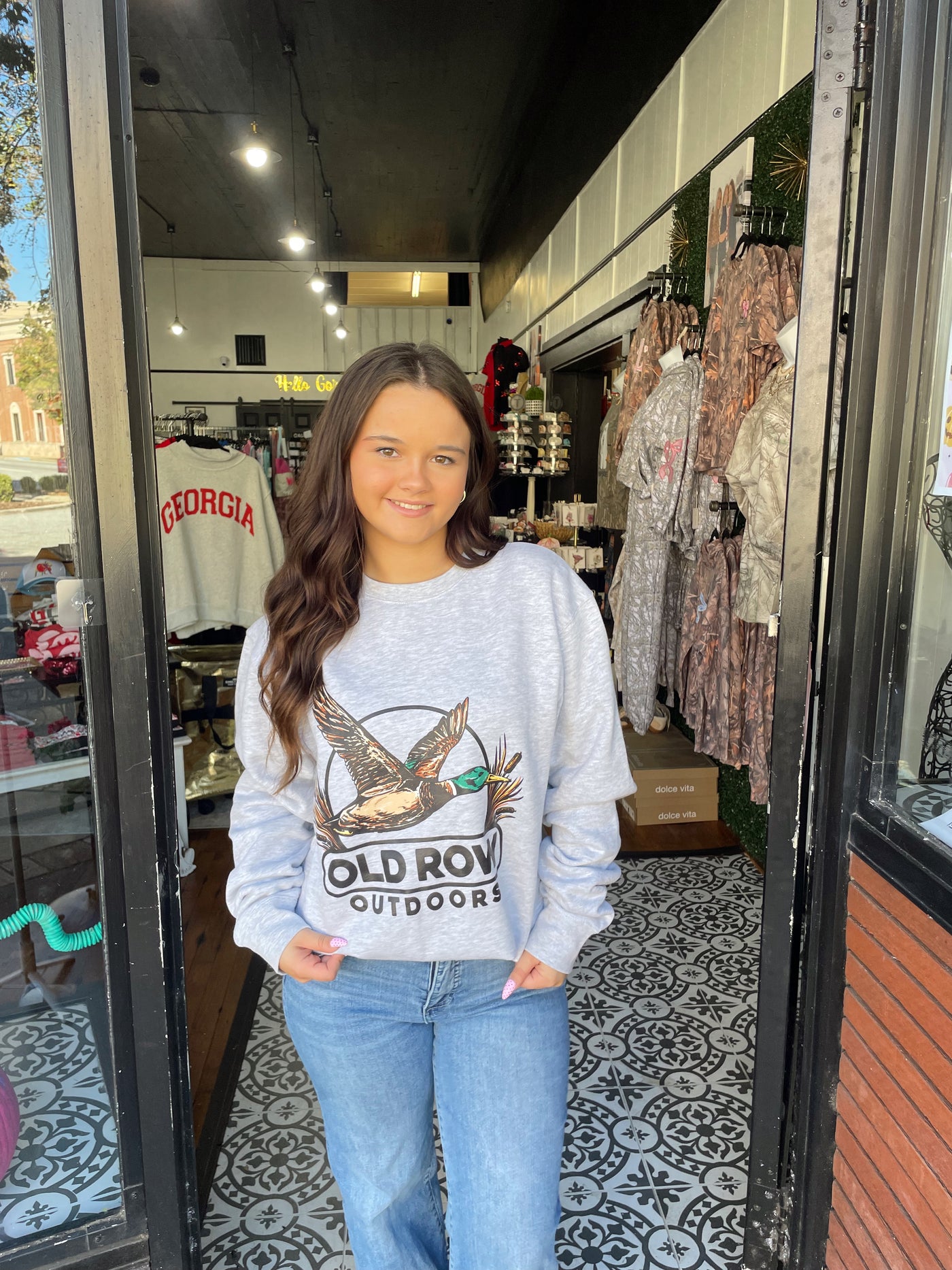 OLD ROW THE MALLARD CREWNECK