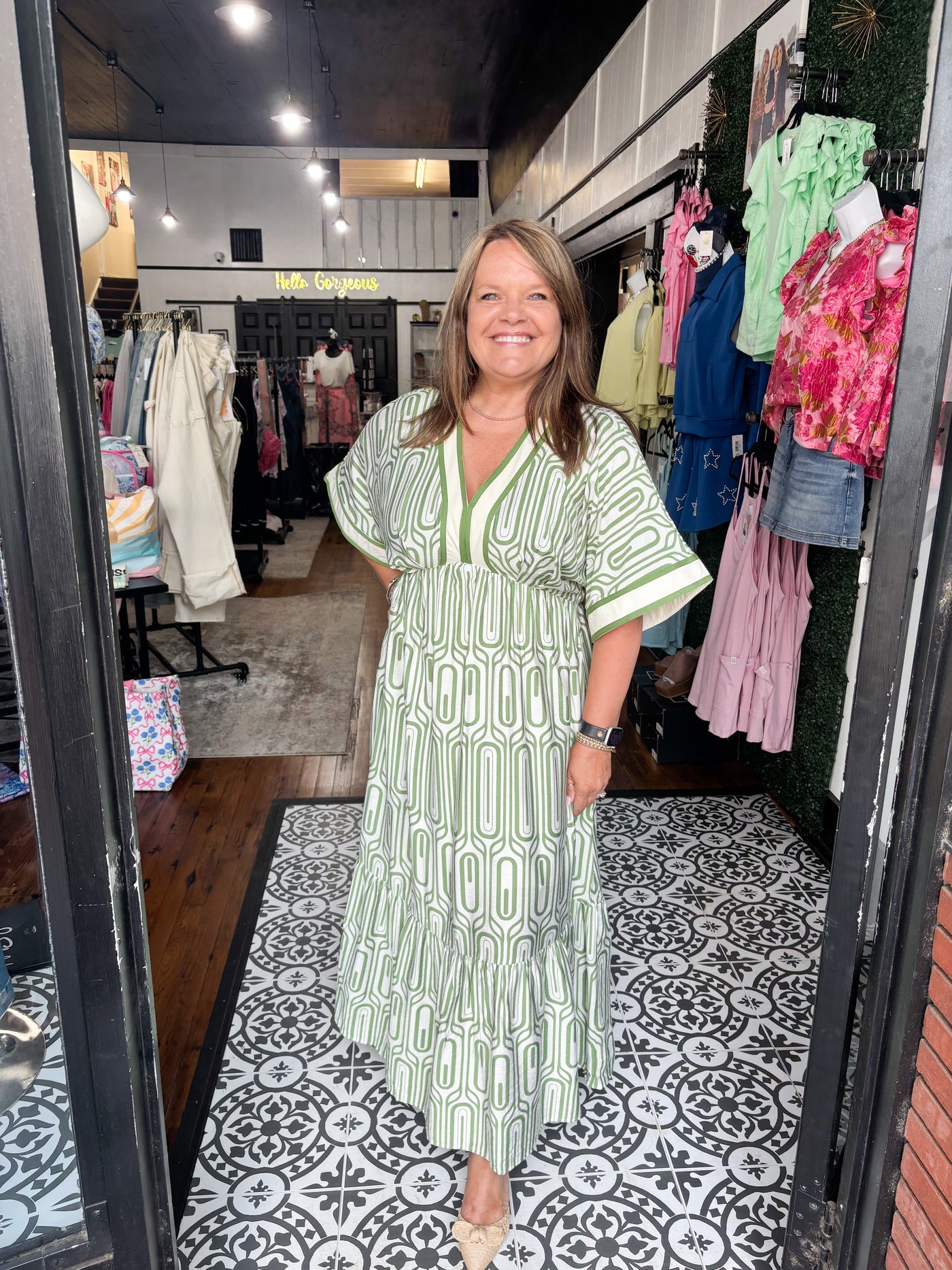 THROUGH THE MEADOW MAXI DRESS
