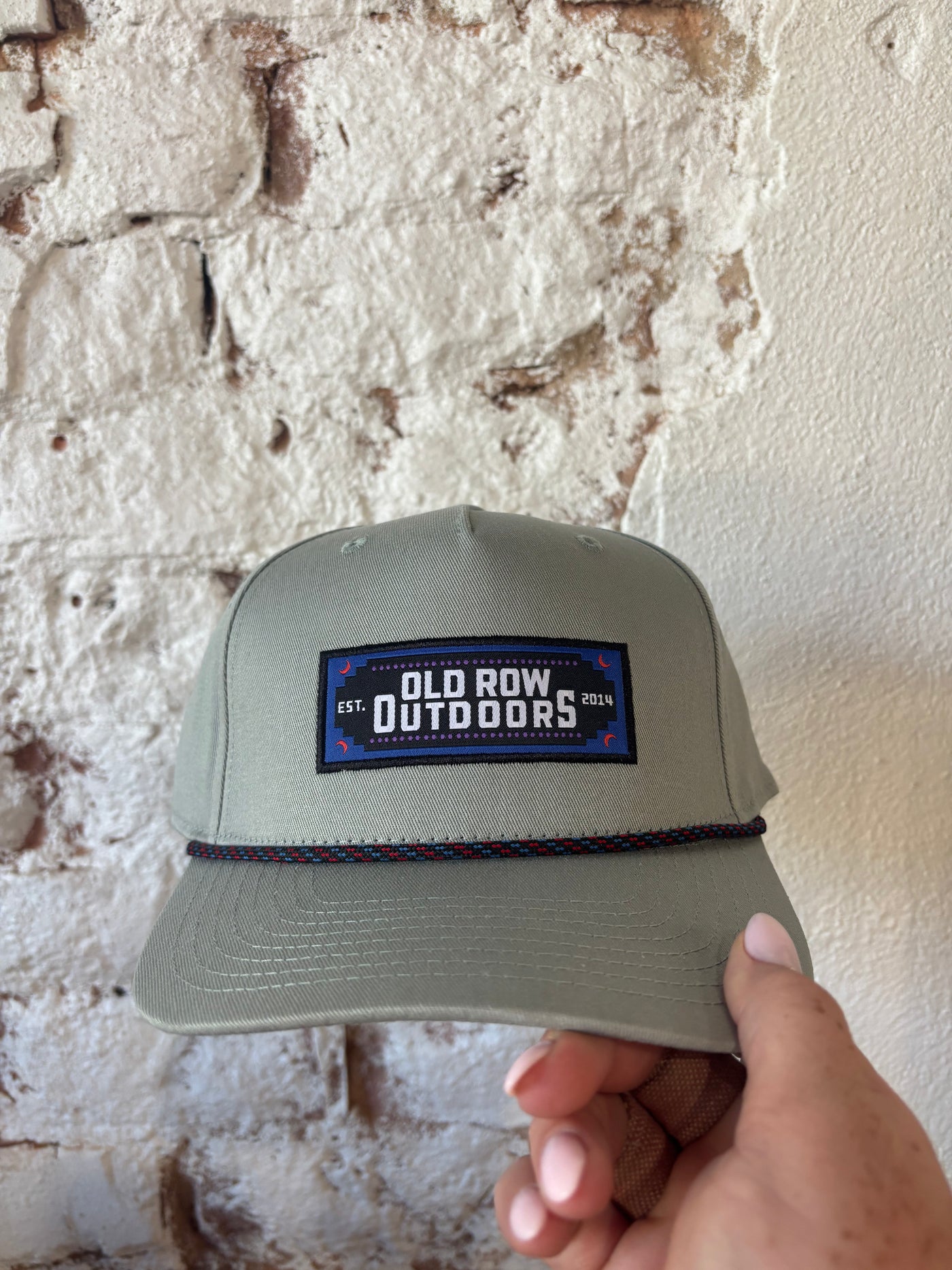 OLD ROW OUTDOORS AZTEC ROPE HAT