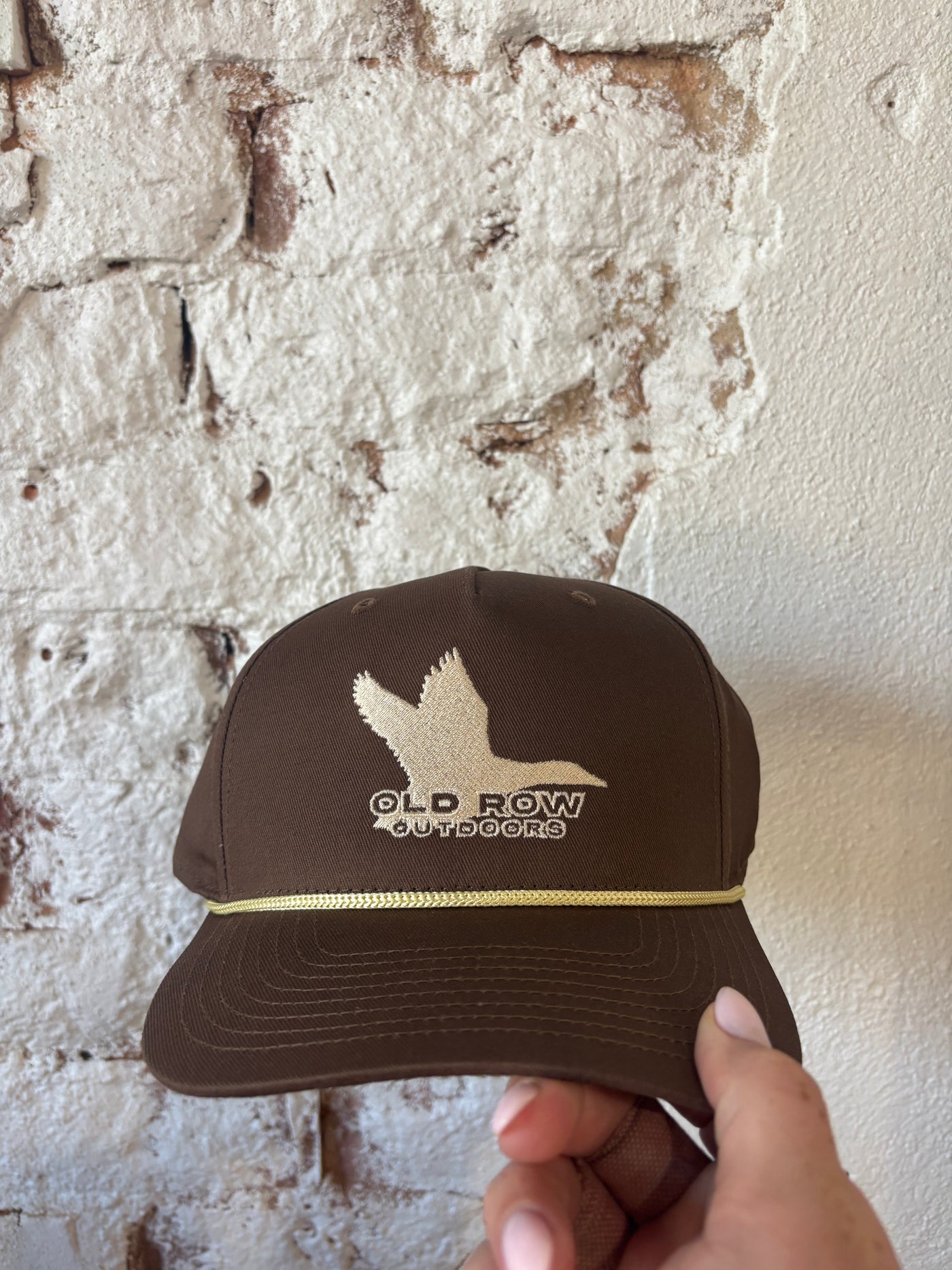 OLD ROW OUTDOORS FLYING DUCK ROPE HAT