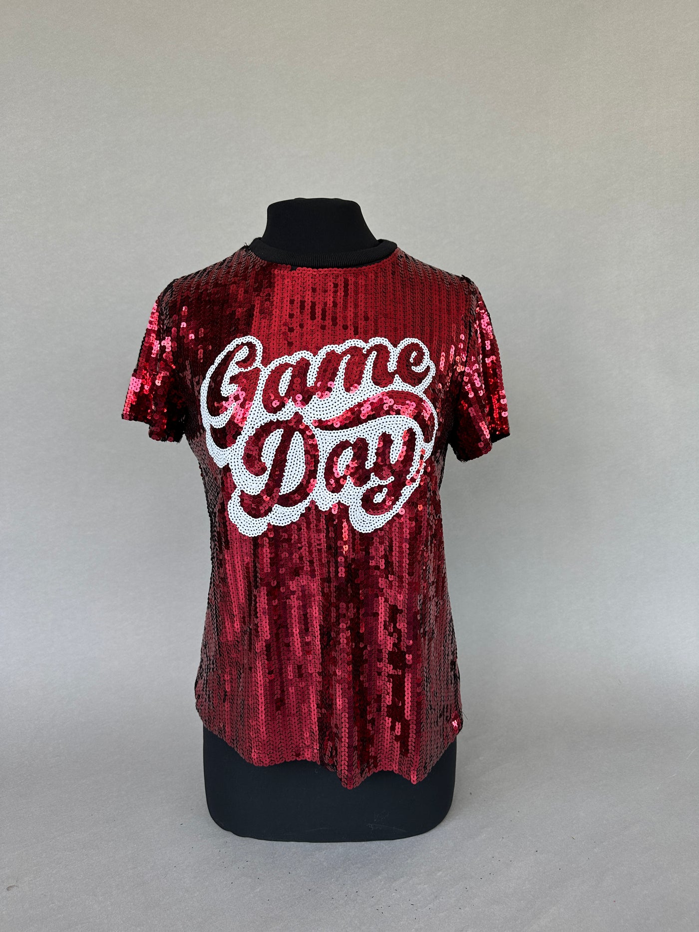 GAMEDAY SEQUIN TOP