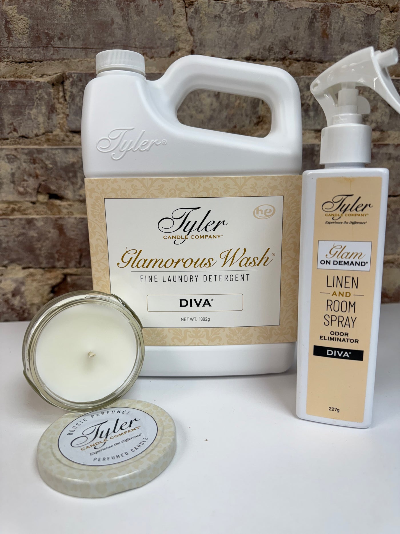 Signature Trio- Tyler Candle Glamorous Wash