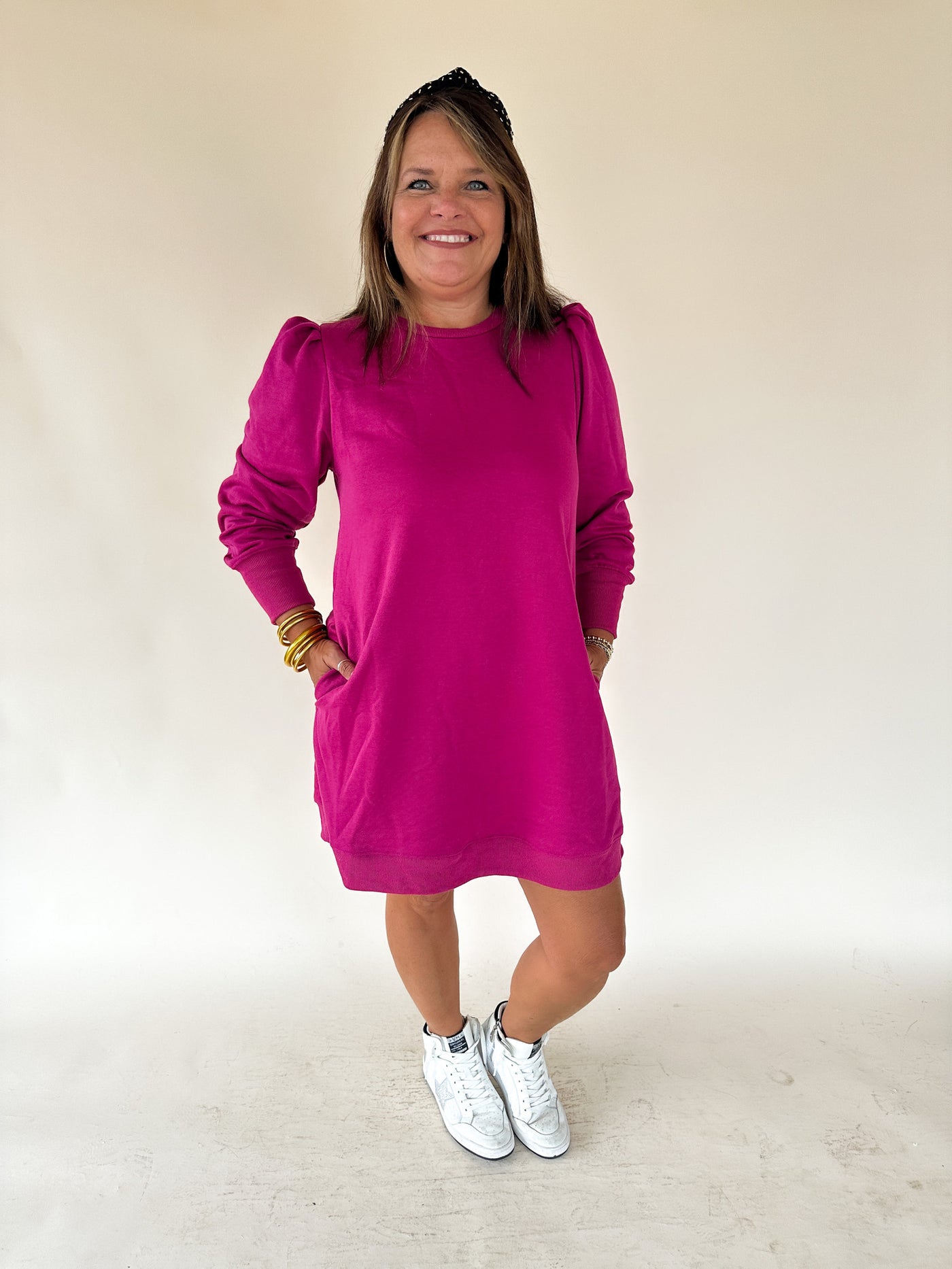 SWEATSHIRT DRESS