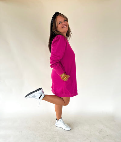 SWEATSHIRT DRESS