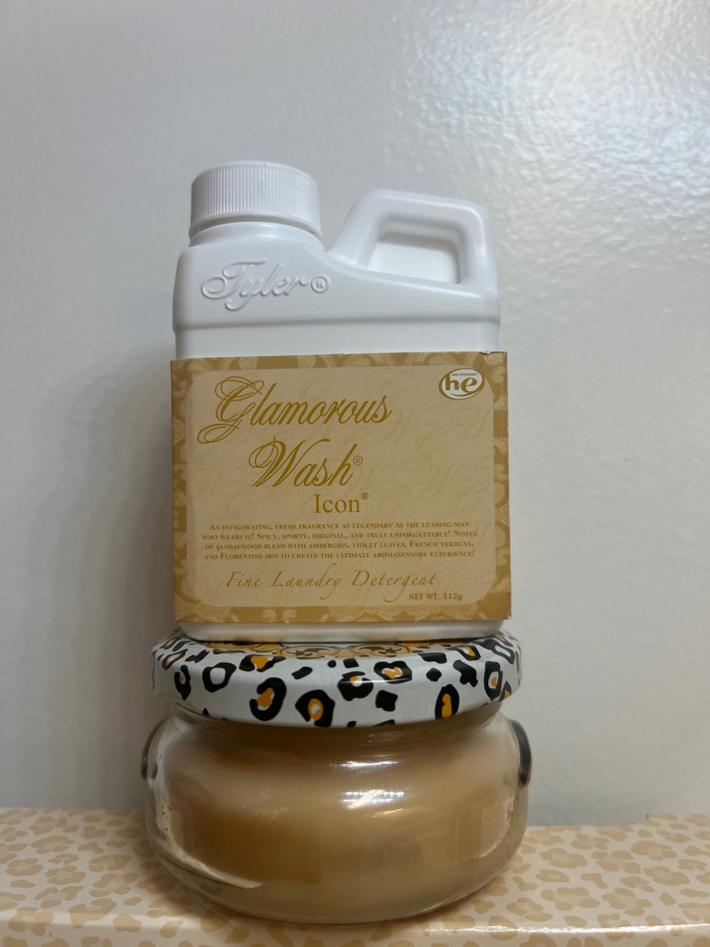 GLAMOROUS TYLER CANDLE AND WASH SET
