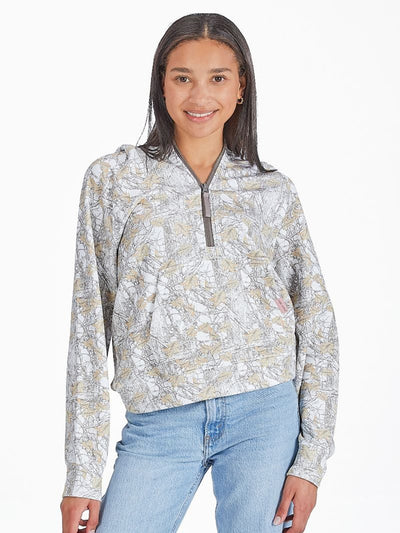 ALARA CAMO QUARTER ZIP