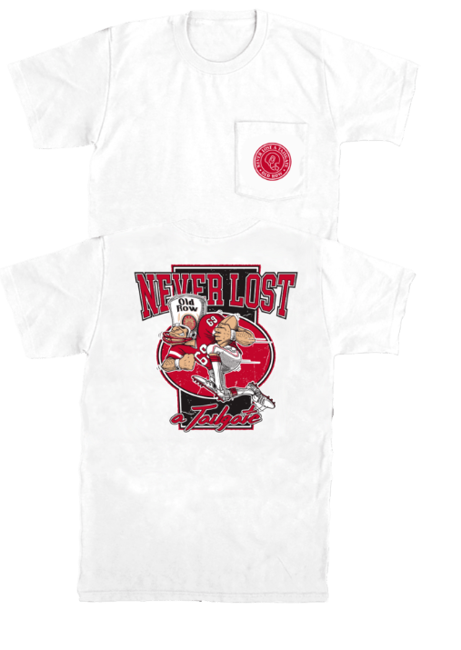 OLD ROW NEVER LOST A TAILGATE POCKET TEE