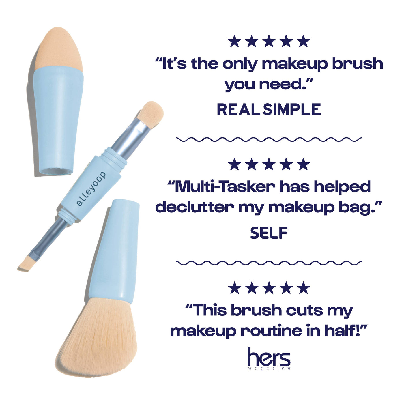 Multi-Tasker - 4-in-1 Makeup Brush