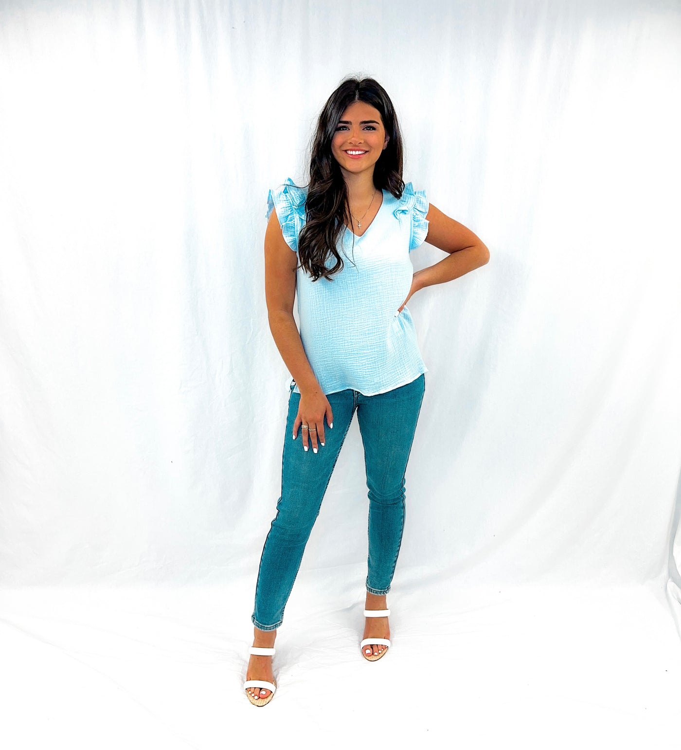 SPRING SHOWERS PASTEL TOP