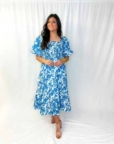 BOARDWALK BLUE DRESS