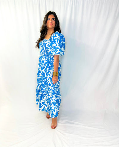 BOARDWALK BLUE DRESS