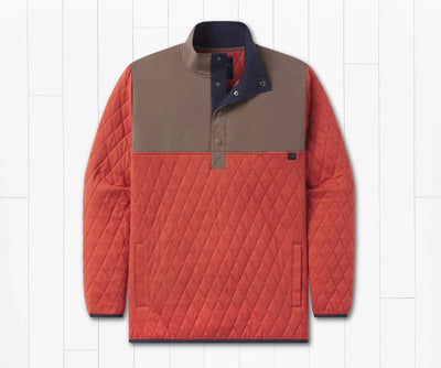 BIG HORN QUILTED PULLOVER