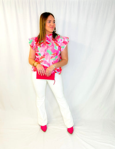 HOPPIN' AROUND ABSTRACT TOP
