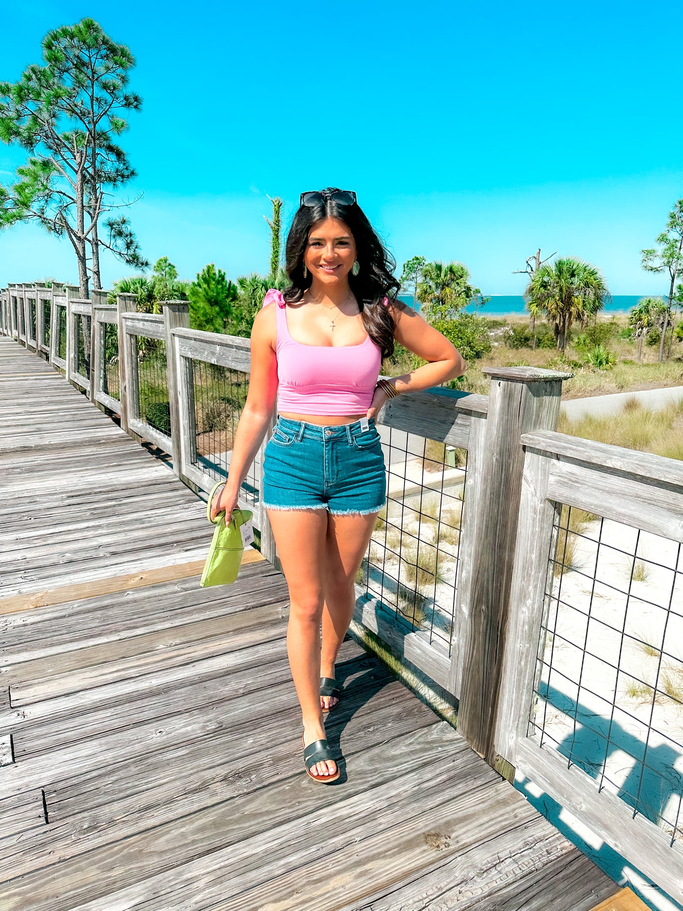 AVERY SQUARE NECK CROP TOP