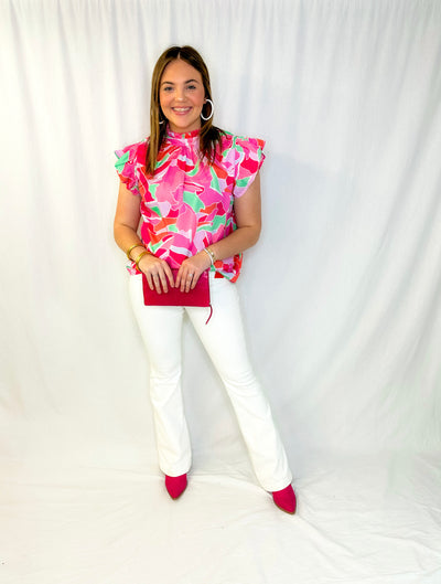HOPPIN' AROUND ABSTRACT TOP