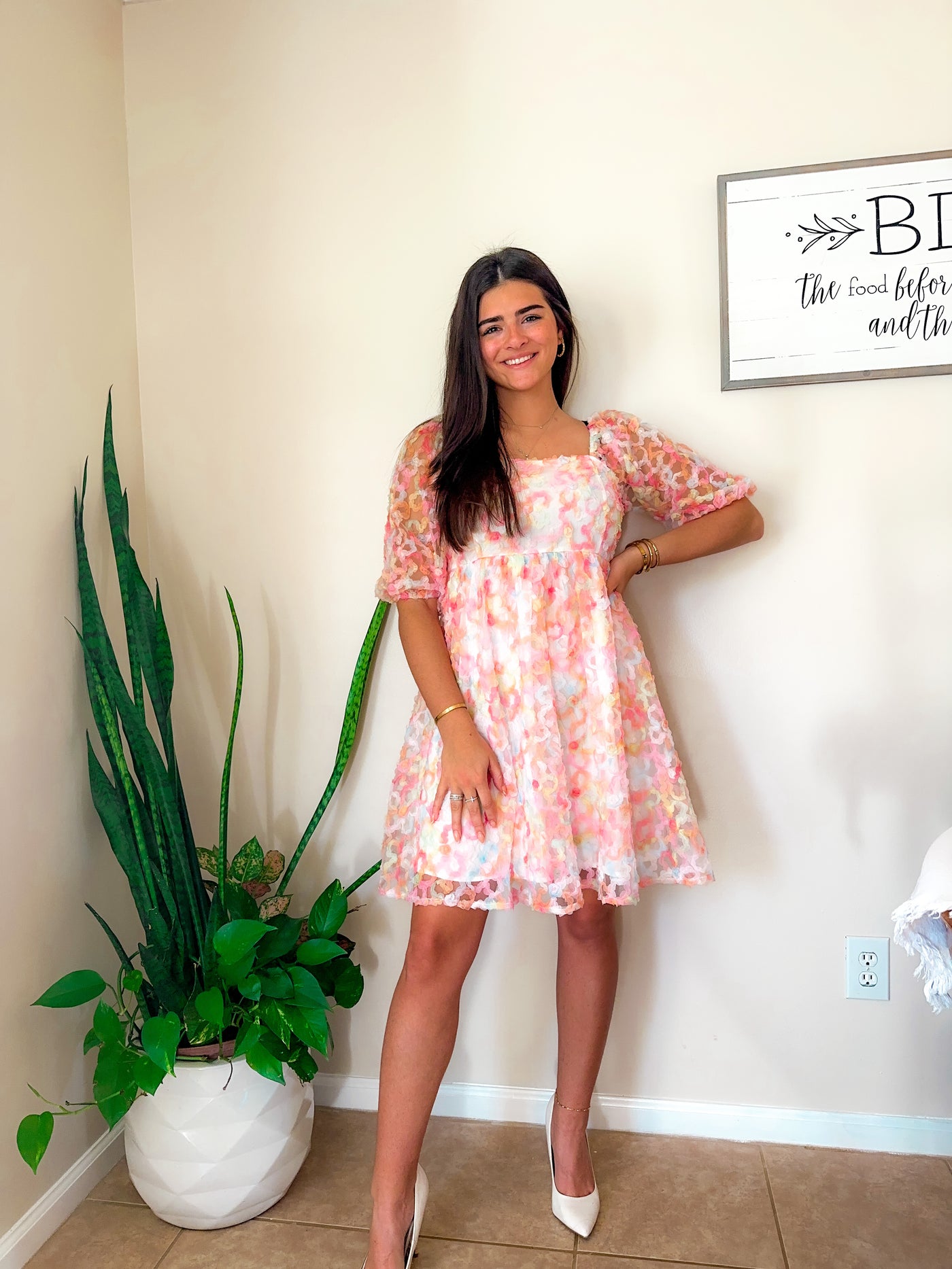 STOP THE SHOW FLORAL DRESS