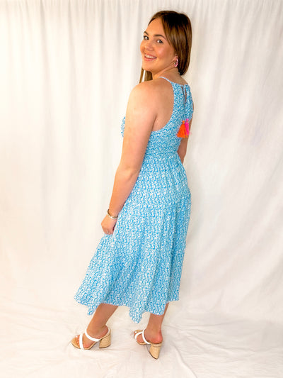 SUMMER BLUES MAXI DRESS