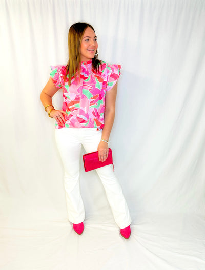 HOPPIN' AROUND ABSTRACT TOP