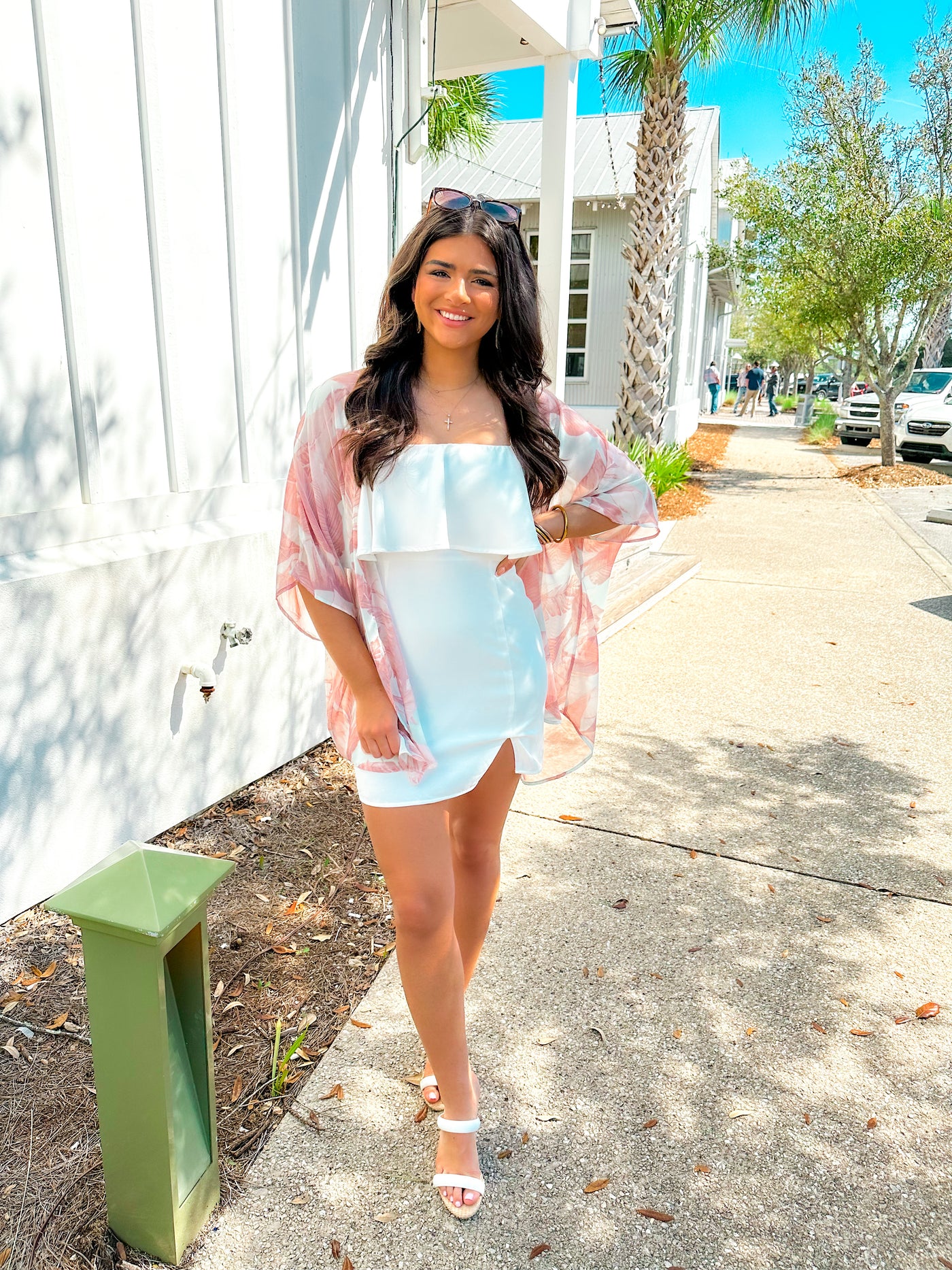 RUFFLE MINI DRESS