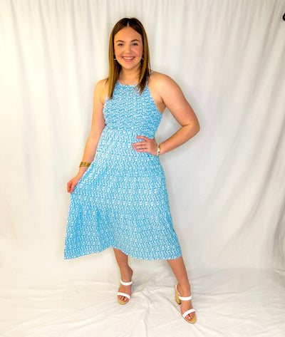 SUMMER BLUES MAXI DRESS